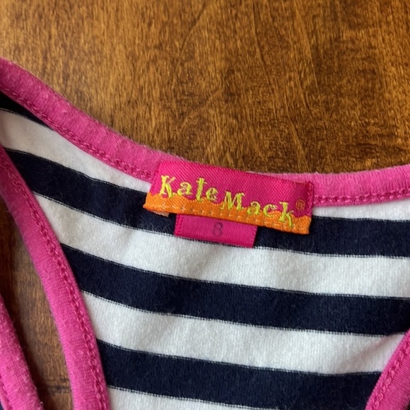 Kate Mack Strips Asymmetrical Sleeveless Dress - Picture 10 of 12